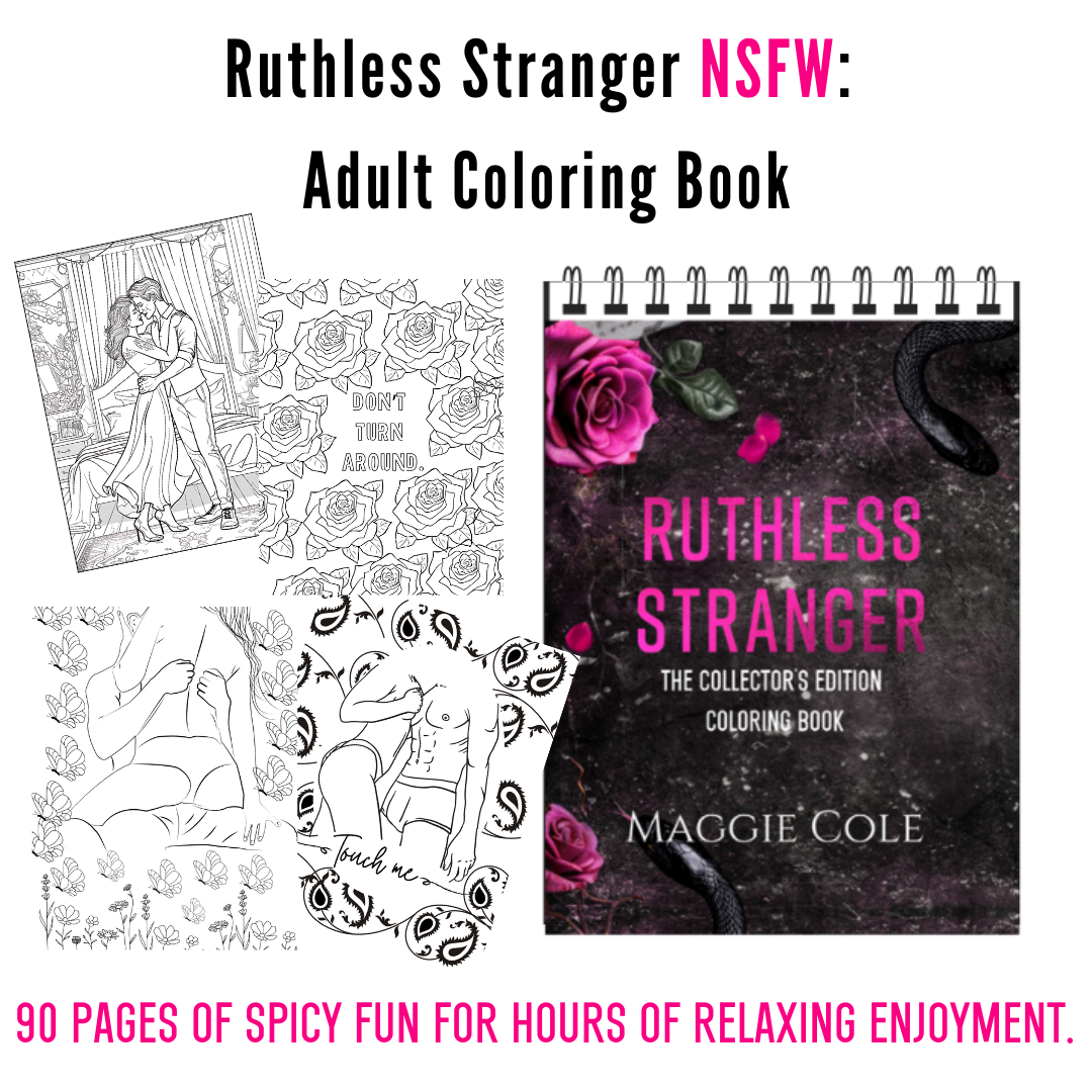 SCRATCH AND DENT Ruthless Stranger Coloring Book