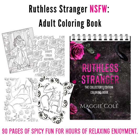 SCRATCH AND DENT Ruthless Stranger Coloring Book